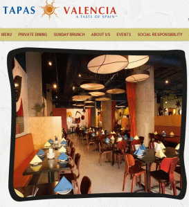 Tapas Valencia... A Spanish Tapas Restaurant! www.tapasvalencia.com